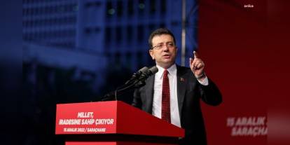 İmamoğlu: Faiz indirimi, muhterislerin düzeninin sonucu