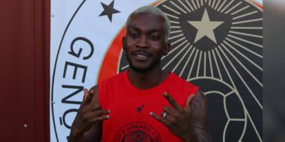 Gençlerbirliği Süper Lig'e hazır: Onyekuru, 'Futbola dönmek için buradayım' dedi
