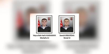 Bakan Güler'den şehit erler için taziye mesajı