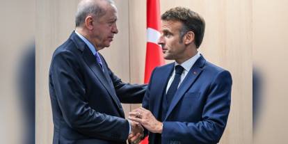 Macron: Erdoğan ile Gazze ve iki devletli çözüm görüştüm