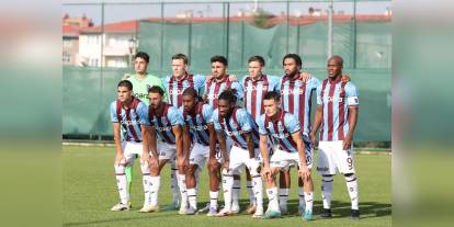 Trabzonspor, Erzurum kampını tamamladı: Genç oyuncular dikkat çekti