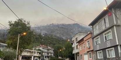 Bursa'da orman yangını: 1765 kişi tahliye edildi, evlere dönüş başladı