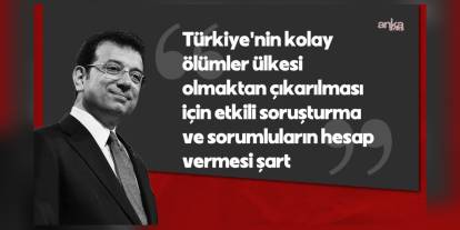 İmamoğlu'ndan şehit askerler açıklaması: 'İhmaller zinciri'