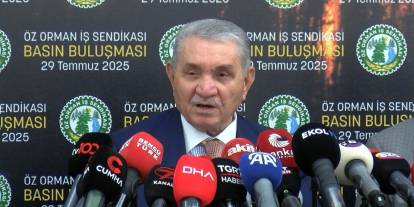 Orman-İş Sendikası Başkanı Aslan: 28 Sikorsky tipi helikopter, yangınlarla mücadeleyi kolaylaştıracak