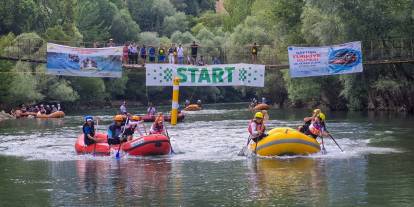 Tunceli'de Rafting Şampiyonası başladı: 300 sporcu Munzur'da yarışıyor