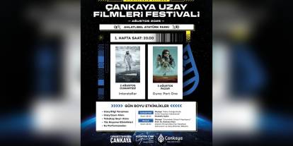 Çankaya'da Uzay Filmleri Festivali başlıyor