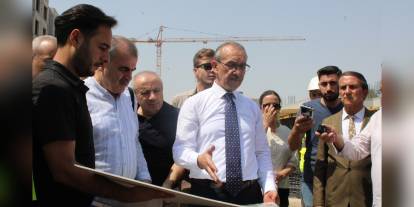 Malatya'da deprem rezerv alanında anahtar teslimleri başladı