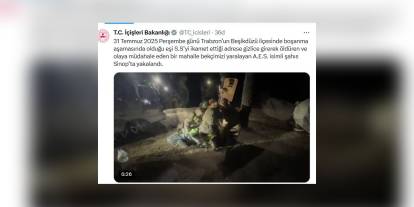 Sinop'ta operasyon: Boşanma aşamasındaki eşini öldüren Ali Eren Somun yakalandı