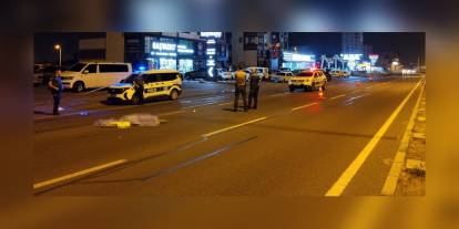 Kayseri'de feci kaza: Yaya, önce hafif ticari araç sonra otomobil tarafından ezildi
