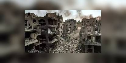 Gazze'de Filistin Kızılay binasına saldırı: 1 ölü, 3 yaralı