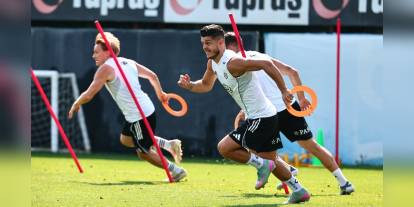 Beşiktaş, St. Patrick's maçı hazırlıklarına devam etti