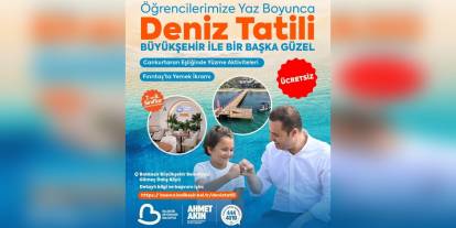 Balıkesir'de 7 ve 8. sınıf öğrencileri için deniz tatili
