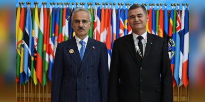 Uraloğlu, Türkmenistan'da Çakıyev ile görüştü: Ulaştırma iş birliği güçleniyor