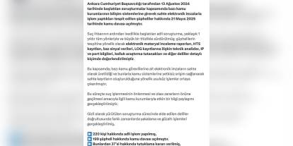 Adalet Bakanı Tunç: Sahte diploma soruşturmasında 220 kişi hakkında işlem yapıldı