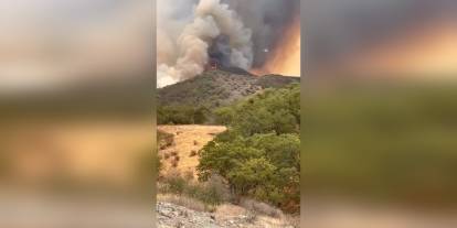California'da orman yangını sürüyor: Yüzde 9'u kontrol altında