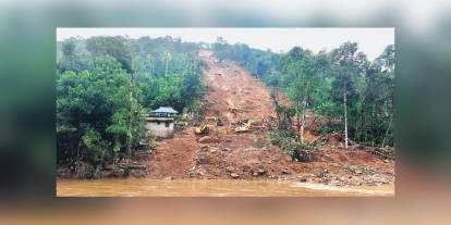 Uttarakhand'da heyelan: 100 kişi kayıp