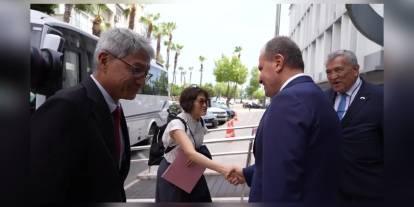Mersin'de Japon heyeti, Ertuğrul Fırkateyni faciası için anma töreni düzenledi