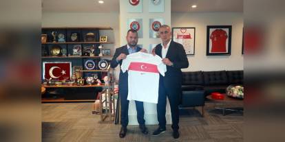 Ertuğrul Doğan, TFF Başkanı Hacıosmanoğlu'nu ziyaret etti