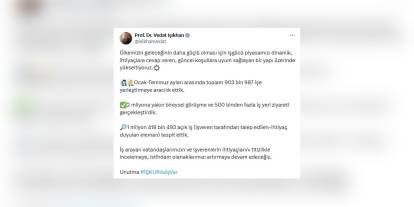 İŞKUR, 7 ayda 903 bin işe yerleştirme sağladı