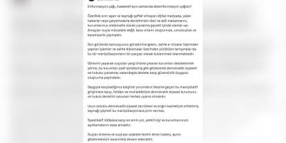 Yılmaz: Sahte e-imza ve diplomalar manipülasyon aracı olarak kullanılıyor