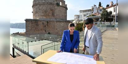 Antalya'da Hıdırlık Kulesi projesinin 4. etabı tamamlandı