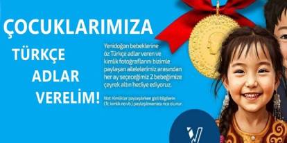 Bebeğine Öz Türkçe İsim Veren Ailelere Çeyrek Altın