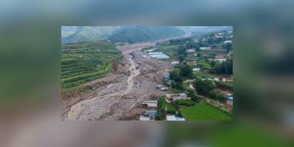 Gansu'da sel felaketi: 15 ölü, 28 kayıp