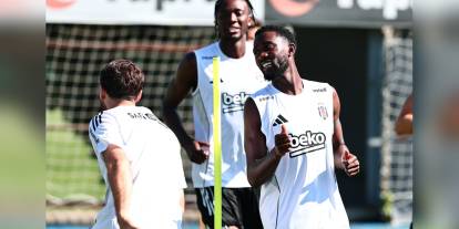 Beşiktaş'ta Ndidi ilk antrenmanında