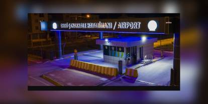 Çanakkale Havalimanı yangın nedeniyle uçuşlara kapatıldı
