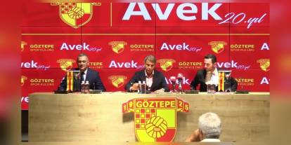 Göztepe, AVEK ile sponsorluk anlaşmasını yeniledi