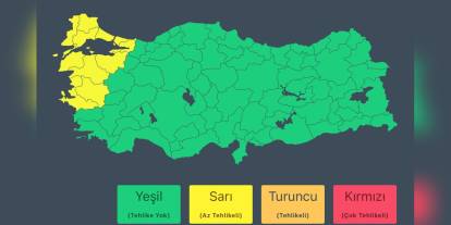 İçişleri Bakanlığı uyarısı: Marmara ve Ege'de kuvvetli rüzgar ve fırtına