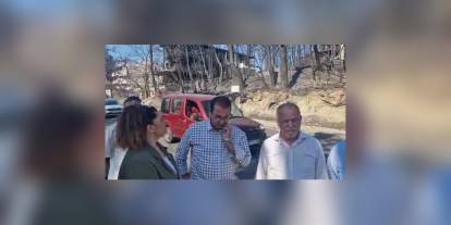 İYİ Parti heyeti, Çanakkale yangınlarını inceledi: '23 yıllık yönetim başarısızlığının sonucu'