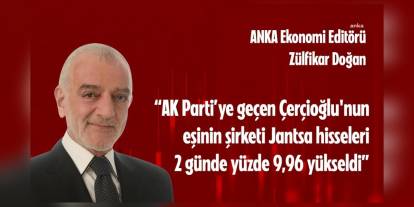 Özlem Çerçioğlu'nun AK Parti'ye geçişi: Jantsa hisseleri BİST'te yükselişe geçti